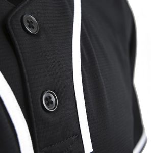 Men's Black Short Sleeve <b>Soccer</b> Jersey Crew Neck Moisture Wicking Polyester Sport Shirt Regular Fit All Seasons Apparel - Product Image 5