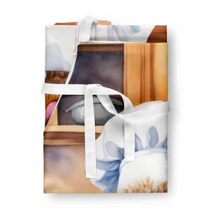 Labradoodle the Chef Unisex Adult <b>Apron</b> Multicolor Large Size for Kitchen Serving for <b>Cooking</b> Baking Gardening Crafts - Product Image 3