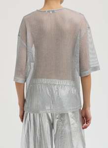 Men's Mesh See-through <b>Fishnet</b> T Shirt 2024 Fashion Sexy Short Sleeve Nightclub Wear T-shirt Men Party Perform Streetwear Tops - Product Image 3