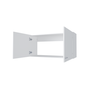 Oklahoma Two-Door Wall Cabinet in Melamine for <b>Kitchen</b> <b>Storage</b> - Product Image 3