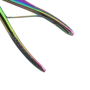 Forceps d'extraction dentaire - Instrument d'extraction de précision Classe I avec poignée moletée argentée 12 mm, entièrement personnalisable gratuitement. - Product Image 4