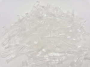 Élastiques à cheveux TIETYP, bandeaux en caoutchouc élastique, couleur unie, minimaliste, moderne, usage quotidien, pour femmes, emballage en carton, fabriqué en Corée - Product Image 2