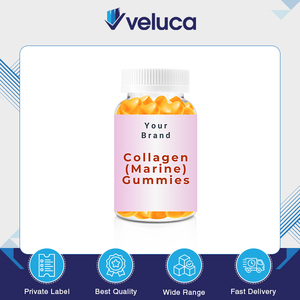 Export Quality Private Label OEM Available Dietary Supplements Heart Shape Marine Collagen <b>Gummy</b> <b>Candy</b> for Sale - Product Image 2