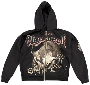 Sudadera con capucha informal de algodón French Terry para hombre, suave, cálida, de manga larga, cómoda, gruesa, para uso diario, exterior, invierno, con cremallera, lisa. - Product Image 6