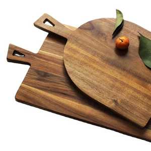 Tabla de Cortar de Madera Natural, Tabla de Cortar Hecha a Mano, Tabla de Cortar Ecológica, Tabla de Cortar de Madera para Cocina - Product Image 6