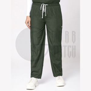 Conjunto de Uniformes Médicos Unisex, Uniforme de Enfermera, Top con Cuello en V, Pantalones, Ropa de Trabajo para Hospital, Clínica, Servicios de Salud, Tela Transpirable y Antibacteriana - Product Image 5