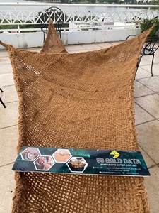 Vela de Sombra para Playa 100% Natural de Lona Tejida, Color Marrón Natural, para Hogar, Jardín, Fiestas al Aire Libre - Product Image 6