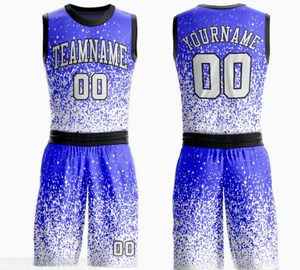 Uniformes de Baloncesto Personalizados Premium de Secado Rápido, Conjunto de Jersey con Cuello en V Completo, Ropa Deportiva Transpirable para Equipos - Product Image 3