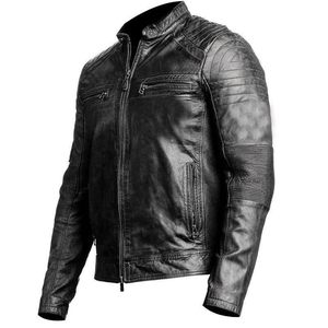 Chaqueta de Cuero para Hombre de Última Moda, Nueva Llegada, Buena Calidad, Diseño Moderno, Todos los Colores, Alta Calidad, al Mejor Precio - Product Image 4