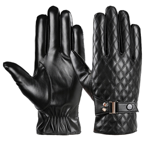 Guantes Cortos de Carreras para Verano/Invierno, Guantes de Carreras de Primera Calidad, Guantes de Motocicleta, Ciclismo, Impermeables, de Cuero, para Invierno - Product Image 1