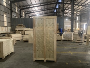 Customised size OEM Fumigated Natural Wood Color Wooden Crate <b>Strong</b> Sturdy Solid Storage Export <b>Box</b> Custom Logo - Product Image 3