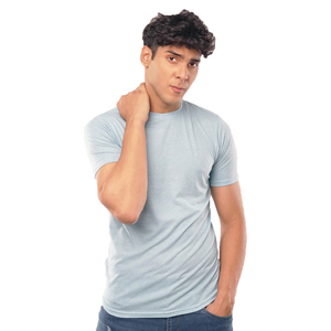 T-shirts pour hommes en coton surdimensionnés, grande taille, avec logo graphique personnalisé, couleur unie, épaules tombantes, impression numérique - Product Image 2