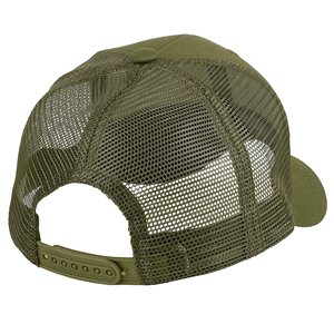 Casquette Trucker en Maille Polyester Vert Olive, 6 Panneaux, Réglable, Fermeture Snapback, Respirante, Imperméable, Décontractée, Unisexe, Adulte, Printemps - Product Image 4