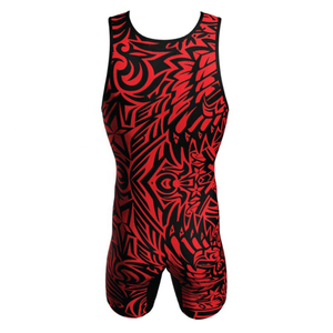 Combinaison de lutte pour adultes sur mesure, grandes tailles, avec logo sur le devant, uniforme de lutte extensible pour la musculation - Product Image 2