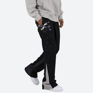 กางเกงผู้ชายคุณภาพพรีเมียม ทรงตรง ลายทาง ขายดี กำลังฮิต คุณภาพดีที่สุด ทรงขาบาน ลดราคาพิเศษสำหรับขายออนไลน์ - Product Image 4