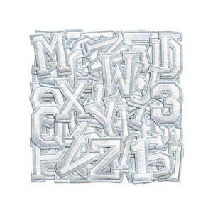 Badges et écussons brodés personnalisés en toile pour uniformes, style thermocollant, avec logo sur mesure - Product Image 2