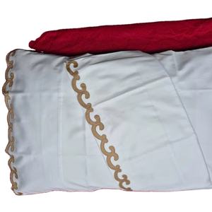 Luxurious High Quality European Style Hand-Embroidered Cotton White 50x50cm Backrest Collection Pillowcases <b>Needlework</b> - Product Image 1