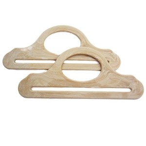 Asas de resina acrílica redondas y cuadradas para bolsos de mujer, carteras, bolsos de mano, accesorios, asas de plástico para bolsos, artesanías de resina. - Product Image 5