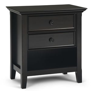 โต๊ะข้างเตียงอัมเฮิร์สต์ ฮิคโครี่ บราวน์โต๊ะข้างเตียงมีสไตล์ - Product Image 1