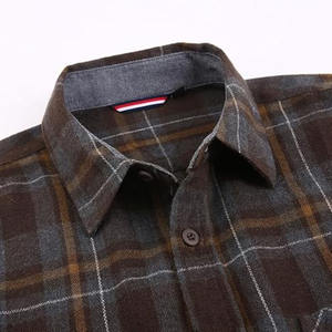 เสื้อเชิ้ตผ้าแฟลนเนลผู้ชาย ยี่ห้อ Easy Wash ทนทาน ระบายอากาศได้ดี สวมใส่สบาย ไม่ยับง่าย เหมาะสำหรับใส่ลำลอง ดีไซน์ใหม่ล่าสุด - Product Image 5