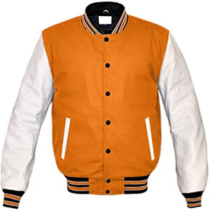 Chaqueta Bomber Universitaria Unisex de Invierno, Ecológica, Impermeable, 100% Lana, de Alta Calidad, con Logotipo Personalizado de Stonefield Manufacturing - Product Image 4