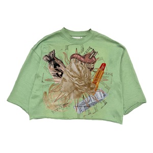 Vintage <b>Y2k</b> Printed Heavy Jersey Oversized Regular Fit Men's Tshirt 100% Cotton Knitted O-Neck Quick Dry Breathable - Product Image 2