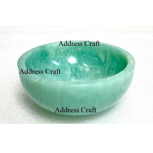 Latest Design Resin Salad Bowl Tableware Dining Table Resin Cutlery White Swirl Resin Fruit Bowl Kitchenware Salad Server Set - Product Image 4