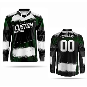Maillot de paintball personnalisé 100% polyester avec protection rembourrée, personnalisable, vente en gros, conçu pour les événements et scénarios de match. - Product Image 5