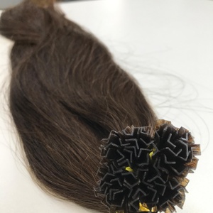 Venta al por mayor 100% Raw Keratin V-tip Extensiones 100% Natural Europeo Y Vietnamita Cabello Humano Doble Dibujado - Product Image 6