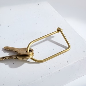 Premium Vintage Fashion Metal Keychain with Gold Stainless Steel Accents Offset Printing Eco-friendly Handmade <b>Key</b> <b>Holder</b> - Product Image 2