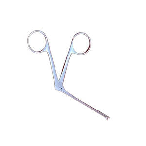 Pinza manual de acero inoxidable de alta calidad MEDZORA SURGICAL QUIRE para extracción de cuerpos extraños y pólipos de oído, 10.5cm, instrumento quirúrgico ORL - Product Image 2