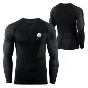 Fitness Wear Breathable Men Seamless <b>Compression</b> <b>Shirts</b> Hot Sale Light Weight Men Seamless <b>Compression</b> <b>Shirts</b> - Product Image 4