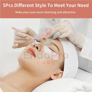 Juego de Pinzas para Pestañas de Acero Inoxidable, Herramientas de Belleza Profesionales, Juego de Pinzas de Precisión para Pestañas - Product Image 4