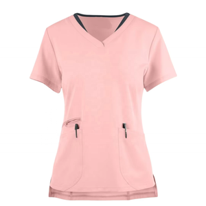 High Quality Custom Logo Medical <b>Scrubs</b> <b>Tops</b> Hospital Uniforms for Men and Women Designed Factory for Doctors - Product Image 6