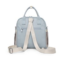 COLOR TRAVEL Sac bandoulière tendance d'été, design double compartiment, taille moyenne, en polyester, fermeture éclair, pour les voyages mère et bébé