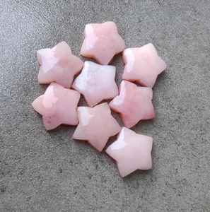 โอปอลสีชมพูธรรมชาติทรงดาว คุณภาพคาโบชอง เจียระไนแล้ว สำหรับทำเครื่องประดับ พลอยหลวม - Product Image 6