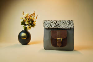 Sac à bandoulière en cuir recyclé deux en un et sac à dos de haute qualité pour femmes, nouveau Style occidental - Product Image 2