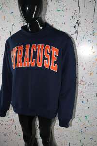 Sweat à capuche sur mesure Finer Threads, 500 GSM, bleu marine, 100% coton, fermeture éclair brodée SYRACUSE, hiver - Product Image 4