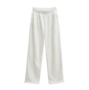 Jogging pour femmes à taille haute et jambes larges, doublé en polaire - Pantalon de sport respirant à taille élastique pour l'hiver - Product Image 6