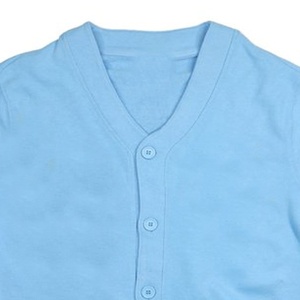 Custom Unisex University Solid Knitted V-neck Cardigan Full Sleeve Casual Sororities Wear <b>Covered</b> <b>Button</b> Closure Winter - Product Image 6