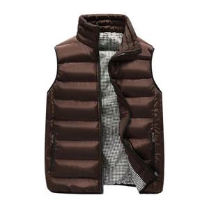 Chaleco Acolchado sin Mangas con Cierre Frontal de Botones, Relleno de Plumón de Pato, Chaleco Largo de Invierno para Mujer - Product Image 1