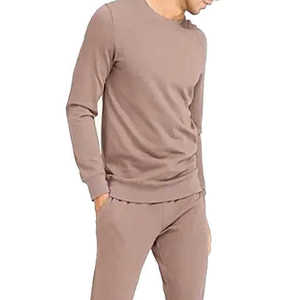 Sudadera con Capucha para Hombre, Cuello Alto, Color Sólido, Corte Regular, Tejido de Nylon/Acrílico, Ropa Casual de Invierno con Bolsillos, Diseño ODM - Product Image 6
