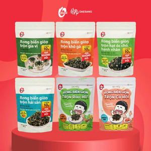 O'Food Algas Marinas Coreanas Premium Sazonadas (Gim Jaban) 40g – Hojuelas de Algas Tostadas para Arroz, Snack Saludable Listo para Comer - Product Image 4