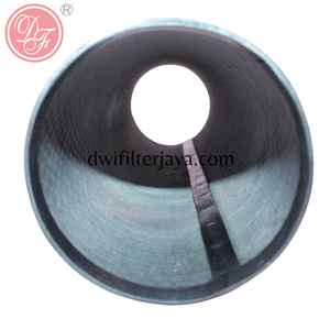 Cesta de filtro de malla de alambre perforada de acero inoxidable SS304, cilindro de tubo de micras, filtro metálico soldado, tubería industrial doblada - Product Image 5