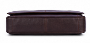 Premium Genuine Leather Messenger <b>Bag</b> Vintage Office Laptop Briefcase Business Shoulder <b>Bag</b> <b>for</b> <b>Men</b> - Product Image 5