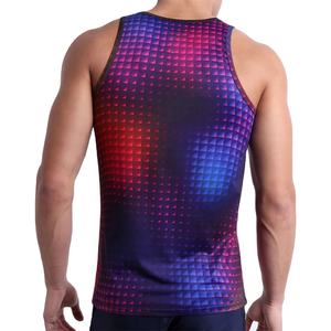 เสื้อกล้ามชายแขนกุดยืดได้สำหรับออกกำลังกายกลางแจ้งหรือยิม - Product Image 2