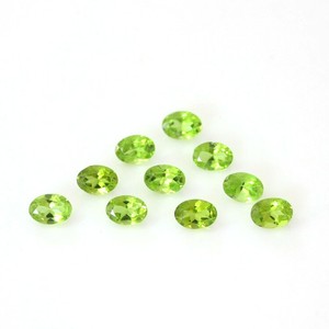 Peridoto Verde Natural, Corte Ovalado, Piedras Preciosas Sueltas, Peridoto Calibrado y Facetado para la Fabricación de Joyas, Precio al por Mayor - Product Image 1