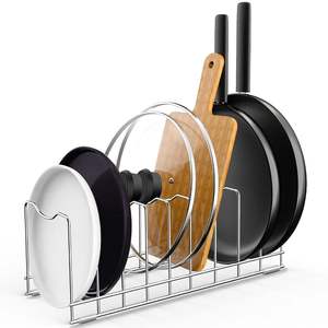 Étagère murale moderne en fer à double niveau multifonctionnelle pour cuisine, support de rangement pratique pour la maison, organisateur de cuisine OEM - Product Image 4