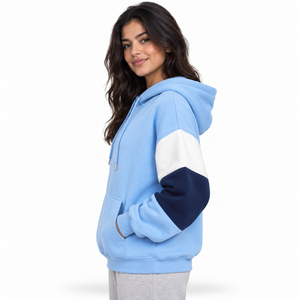 Gemütlicher Oversize-Hoodie für Damen aus Plüschstoff, entspannte Silhouette, warmes Tragegefühl für Zuhause, Reisen und alltäglichen, lässigen Style. - Product Image 2