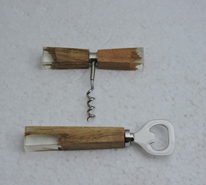 Abridor de botellas y destornillador de diseño moderno, abridor de botellas de acero inoxidable con mango de resina, destornillador a un precio muy asequible - Product Image 1